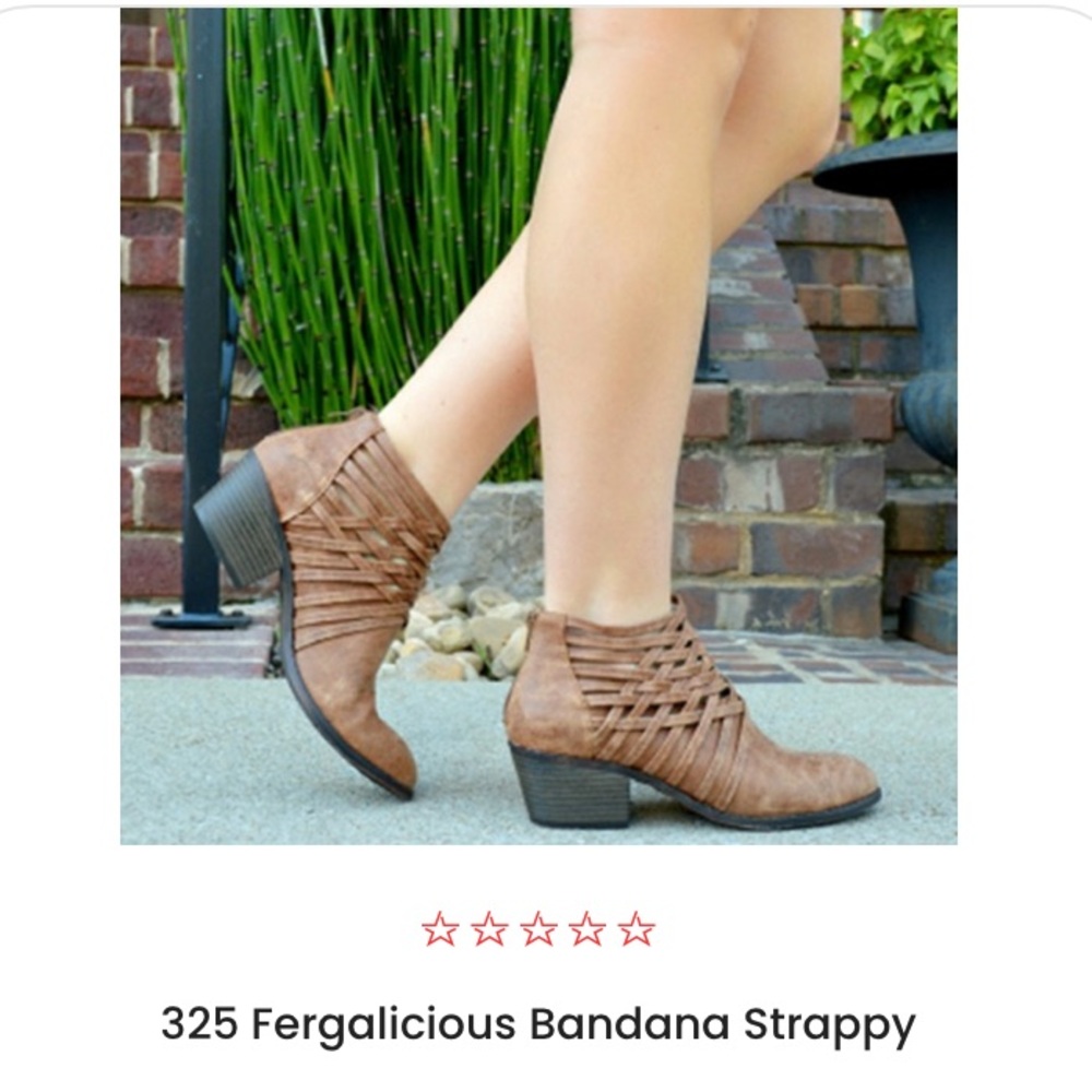 Fergalicious bandana boots